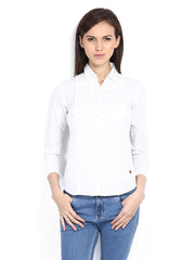 Pepe Jeans Women White Shirt