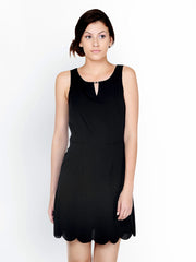 Pera Doce Black A-Line Dress