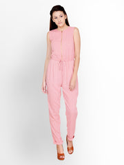 Pera Doce Women Pink Printed Jumpsuit
