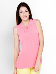 Pera Doce Women Peach Coloured Top