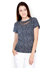 Pera Doce Women Black Printed Top
