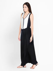 Pera Doce Women Black Palazzo Trousers