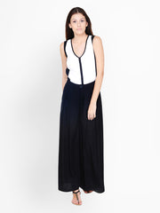 Pera Doce Women Black Palazzo Trousers
