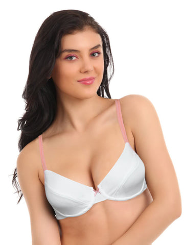 Peri Peri Second Nature White Bra