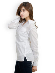 Pique Republic Women White Shirt