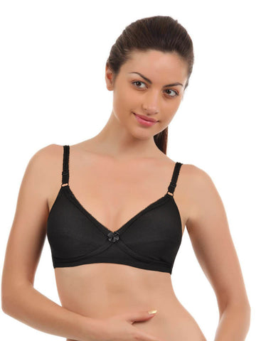 Prestitia Black Cross Fit Bra 1009