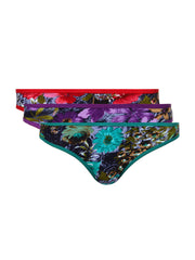 Prestitia Women Set of 3 Printed Briefs 2005D