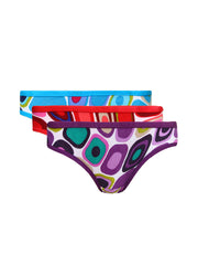 Prestitia Women Set of 3 Printed Briefs 2005E