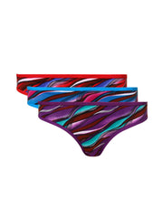 Prestitia Women Set of 3 Printed Briefs 2006F
