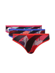 Prestitia Women Set of 3 Printed Briefs 2006C
