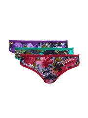 Prestitia Women Set of 3 Printed Briefs 2006D