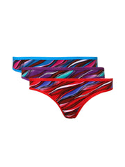 Prestitia Women Set of 3 Printed Briefs 2005F