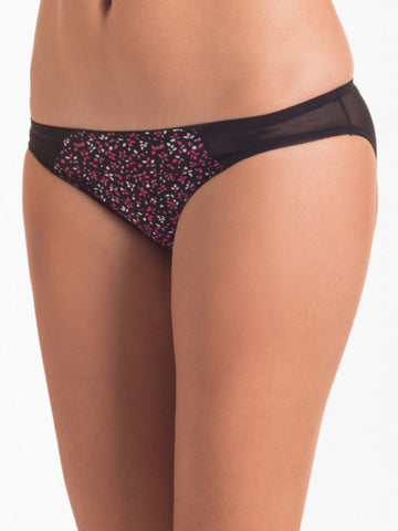 Pretty Secrets Women Black Briefs