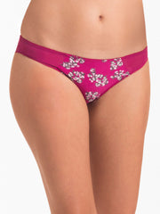 Pretty Secrets Women Magenta Briefs PSPT2014SS021