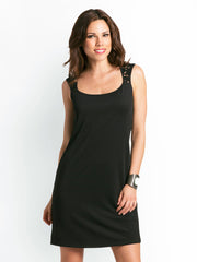 Pretty Secrets Black Shift Dress