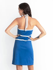 Pretty Secrets Cobalt Blue Tailored Dress