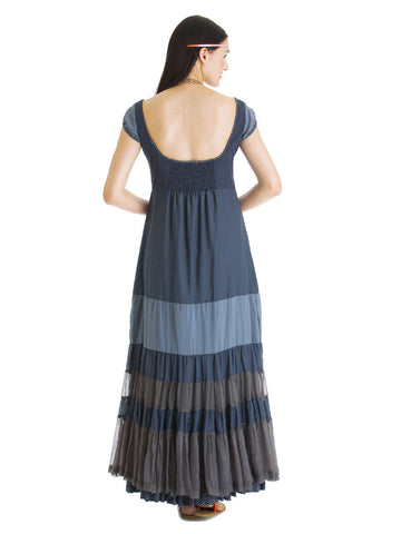 Priyadarshini Rao for Stylista Women Grey Midsummers Dream Maxi Dress