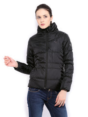 Puma Women Black Padded Jacket