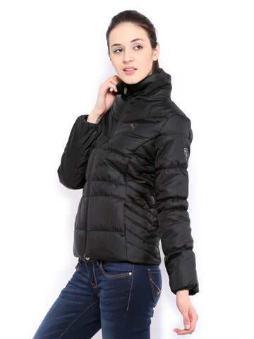 Puma Women Black Padded Jacket