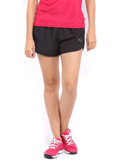 Puma Women Black Running Shorts