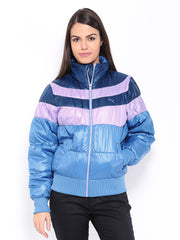 Puma Women Blue Padded Jacket