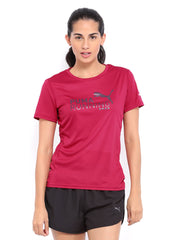 Puma Women Magenta Running T-shirt