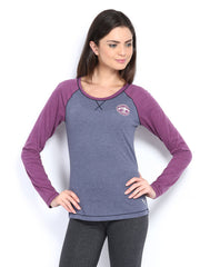 Puma Women Purple T-shirt