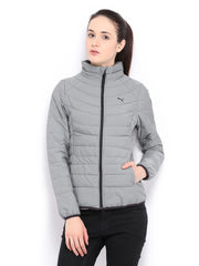 Puma Women Grey Padded Jacket