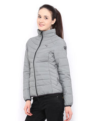 Puma Women Grey Padded Jacket