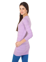 Puma Women Lavender Sweater