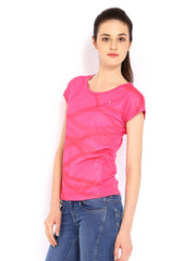 Puma Women Pink Printed T-shirt