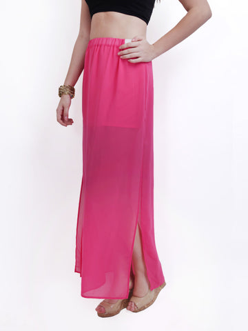 RIDRESS Pink Maxi Skirt
