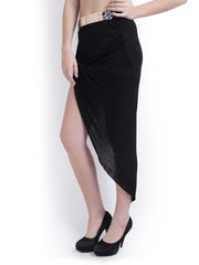 RIDRESS Black Twisted Skirt