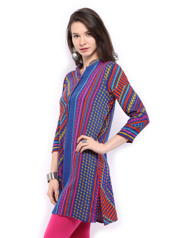 Global Desi Women Multicoloured Printed Kurta