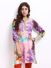 Rain &amp; Rainbow Women Multi-Coloured Printed Kurta