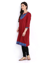 Rangriti Women Red Kurta