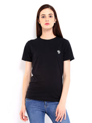 Red Herring by Debenhams Women Black T-shirt