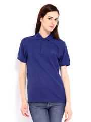 Red Herring by Debenhams Women Blue Polo T-shirt