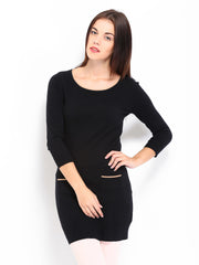 Red Herring by Debenhams Women Black Tunic