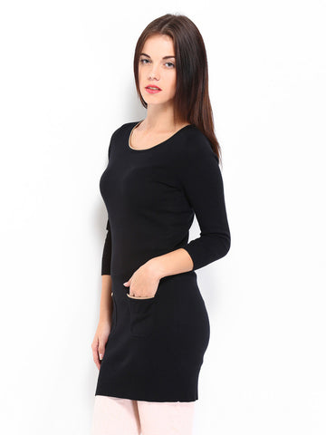 Red Herring by Debenhams Women Black Tunic