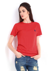 Red Herring by Debenhams Women Red T-shirt