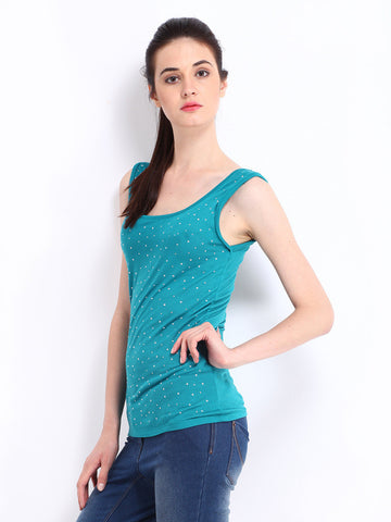 Red Herring by Debenhams Women Teal Blue Top