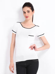 Red Herring by Debenhams Women White Top
