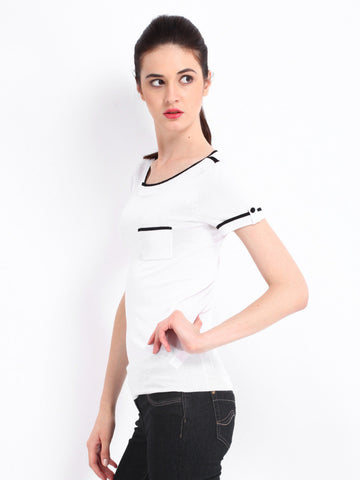Red Herring by Debenhams Women White Top