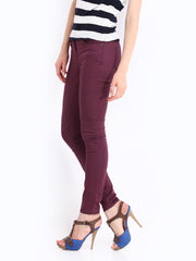 Red Herring by Debenhams Women Purple Super Skinny Jeans