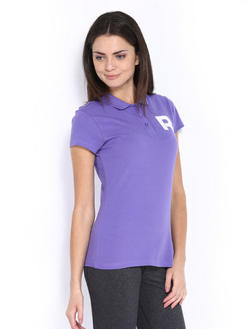 Reebok Classic Women Purple T-shirt