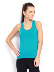 Restless Women Blue Racerback Top