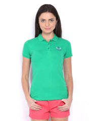 Pepe Jeans Women Green Polo T-shirt
