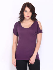 Riot Women Purple Top