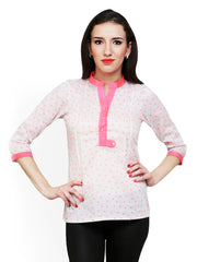 Ritzzy Women White Printed Top